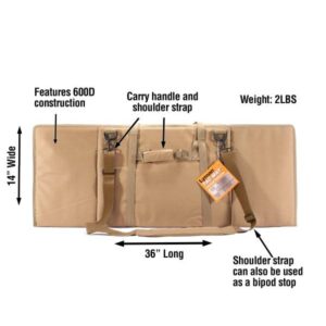 Tac-Mat Long Range Shooting Mat - Flat Dark Earth (FDE)