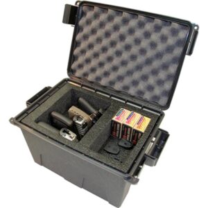 MTM Tactical Pistol Handgun Case Fits 4 Handguns Dark Earth