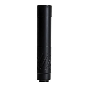Banish 46 V2 Direct Thread Suppressor w/Mount .460 Titanium/Stainless Steel 5/8"x24 Black 8" Length