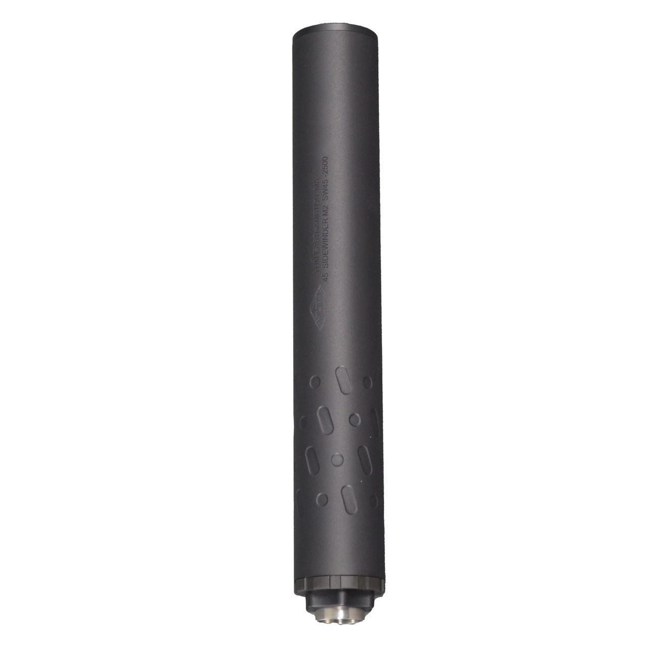 YHM 45 ACP Sidewinder M2 Direct Thread Suppressor 45 ACP Aluminum/Steel Black .578?-28 RH