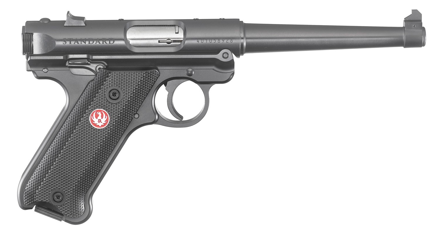 RUGER MKIV STD 22LR 6" BL/SY 10+1