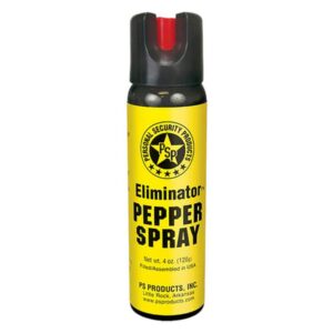 Personal Security Products Pepper Spray Gel with Flip Top and Belt Clip 4 oz