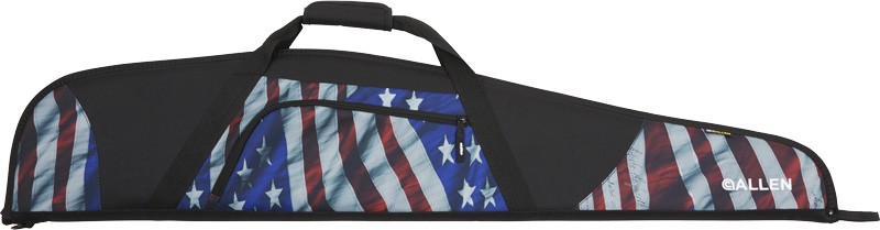ALLEN GUN CASE CENTENNIAL 46" - 46" RIFLE SCOPED NYLON RWB/BLK