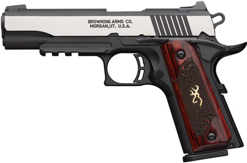 Browning 1911-380 Black Label Medallion Pro 3.58" Compact Pistol with Rail – .380 ACP - Image 2