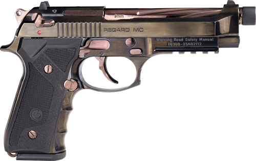 GIRSAN REGARD SMOKE ROSE 9MM - ADJ. SGT 18-SHOT THREADED TALO - Image 2