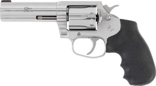 Colt Cobra .38 Special +P 4" Stainless Revolver with Fiber Optic Sights & Rubber Grips – 6-Round - Image 2