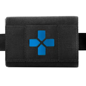 THE MICRO TRAUMA KIT NOW! COMPLETE KITS - BELT MOUNT, ESSENTIAL SUPPLIES, BLACK