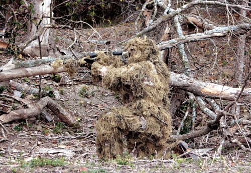 RED ROCK GHILLIE SUIT DESERT - 5 PIECE ADULT XL/XXL - Image 2