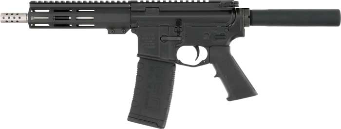 GLFA AR-15 Pistol | 223 Wylde | 7.5" Stainless Barrel | Black Cerakote | Billet Upper/Lower - Image 2