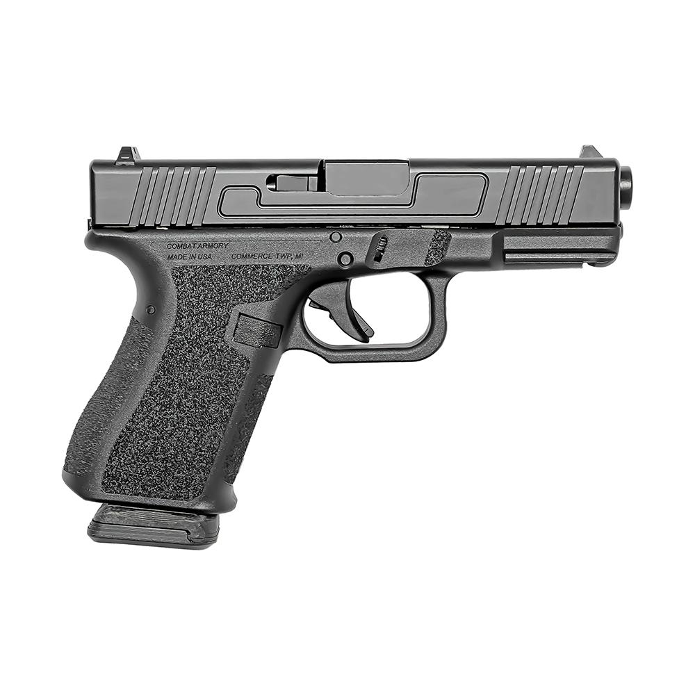 Combat Armory CA19 Handgun 9mm Luger 15rd Magazine 4.02" Barrel Black - Combat Armory