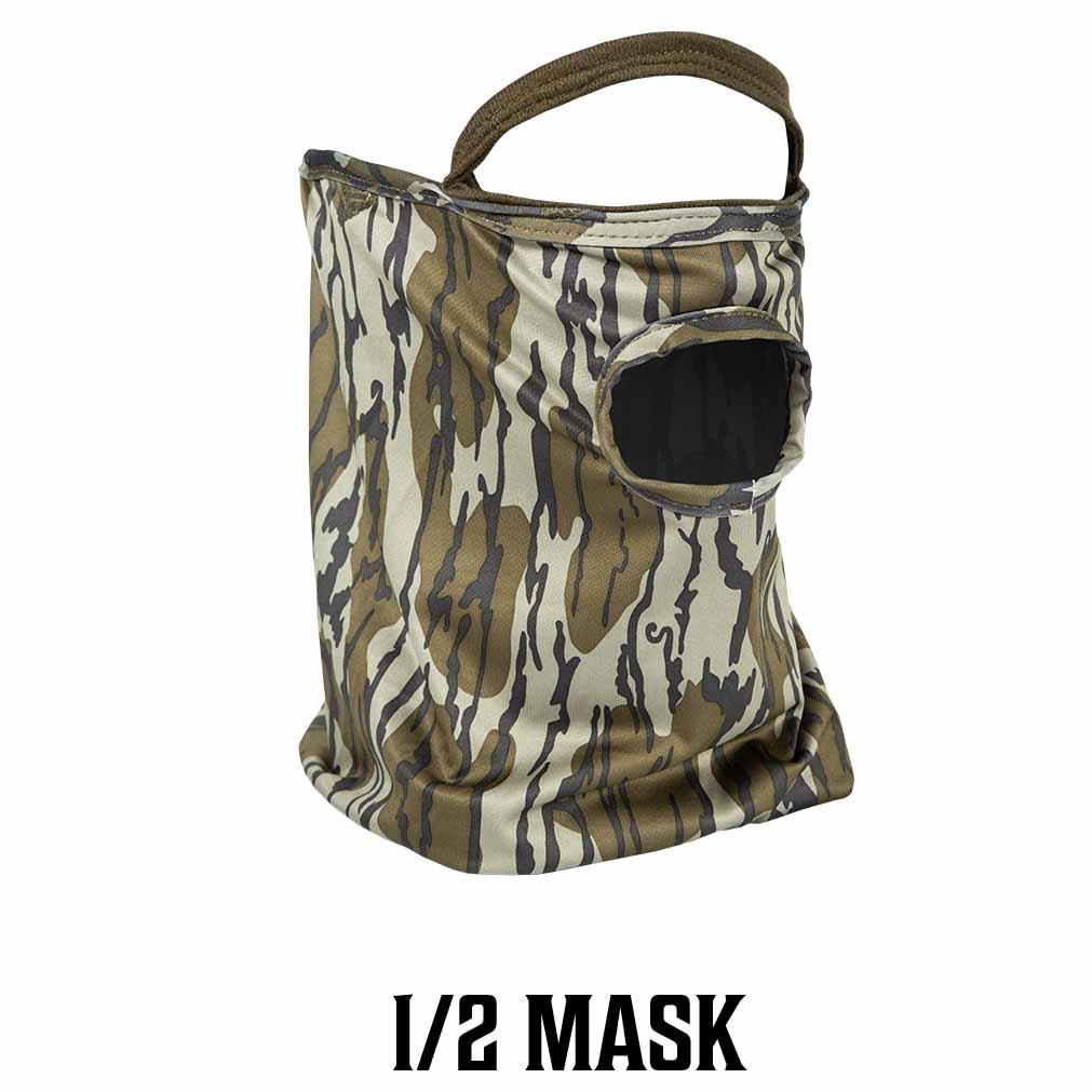 Primos Stretch Fit 1/2 Face Mask – Mossy Oak Bottomland Camo