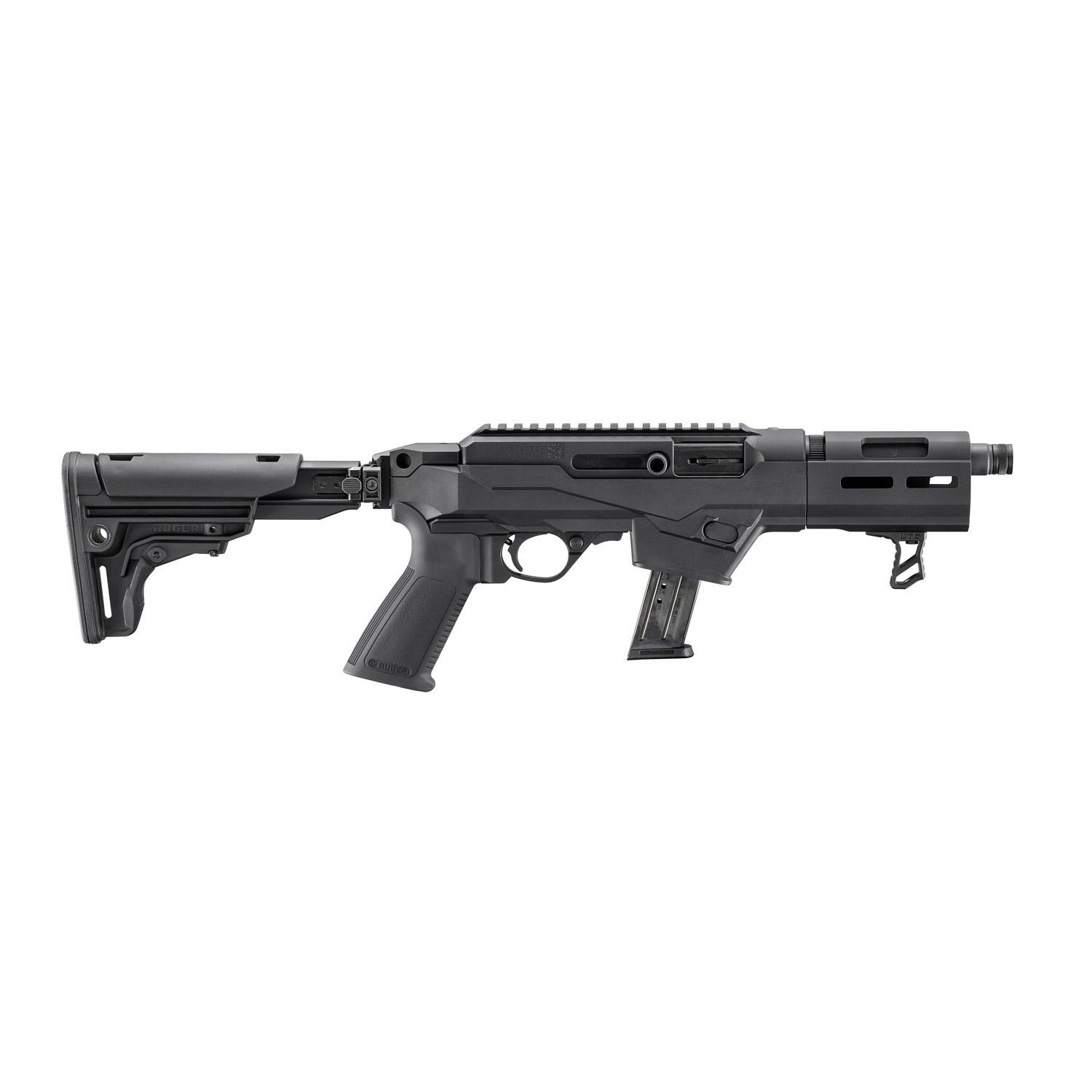 Ruger PC Carbine 9mm SBR – 6.5" Threaded Barrel, Folding Stock, 17rd (NFA)