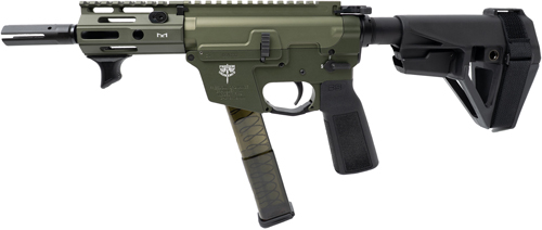 Freedom Ordnance FX9 Elite Pistol 4.5" 9mm 31rd SBA5 Brace – OD Green - Image 2