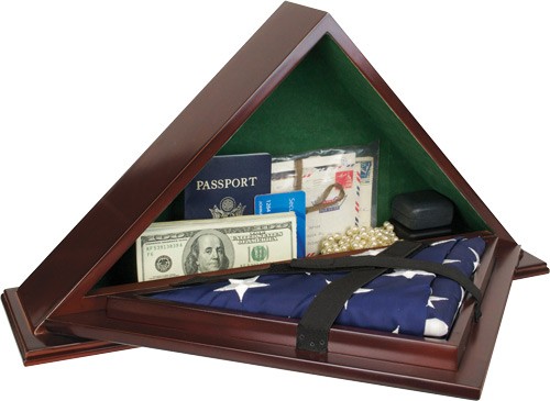 PSP CONCEALMENT PATRIOT FLAG - HOLDS LRG HANDGUN & VALUABLES - Image 3