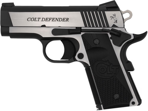 Colt Combat Elite Defender 1911 .45 ACP 3" Two-Tone Semi-Auto Pistol – 8rd - Image 2