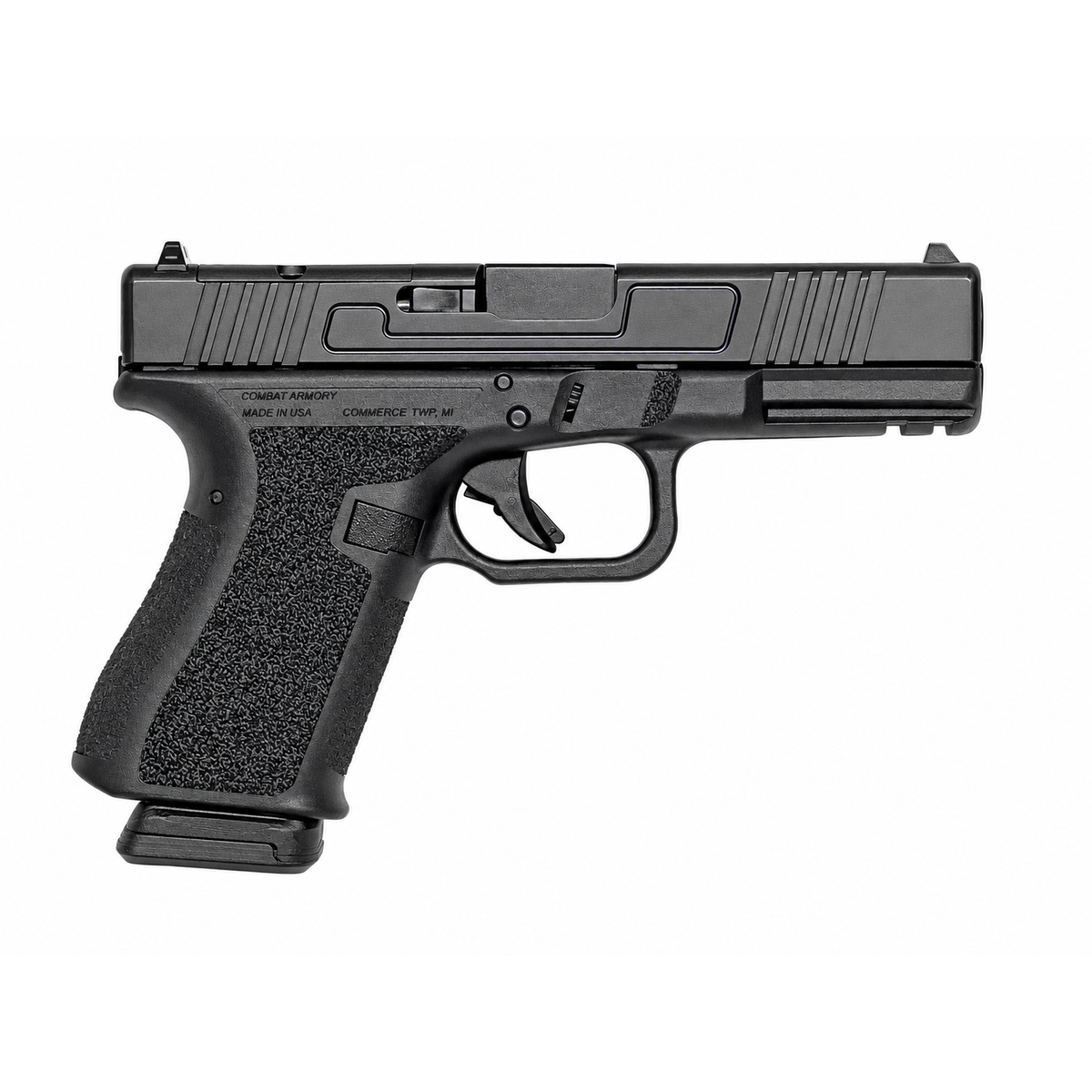 Combat Armory CA19 9mm Striker-Fired Pistol with RMR Cut Slide & 10rd Magazines (2-Pack) - Combat Armory